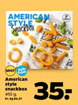 Netto American style snackbox oferta