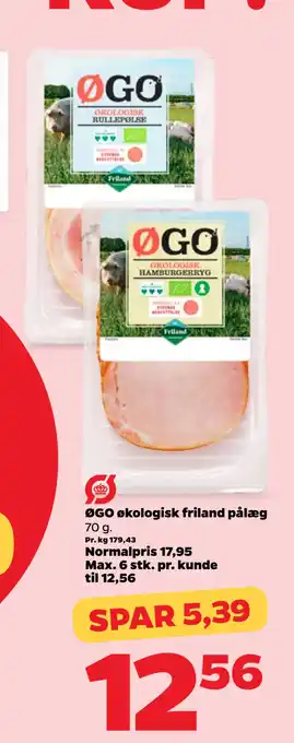 Netto ØGO økologisk friland pålæg oferta