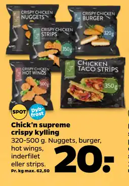 Netto Chick'n supreme crispy kylling oferta