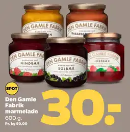 Netto Den Gamle Fabrik marmelade oferta