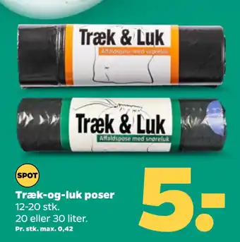 Netto Træk-og-luk poser oferta