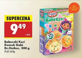 Biedronka Babeczki waniliowe konfetti Dr. oetker babeczki oferta