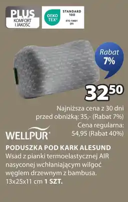 JYSK Poduszka pod kark Wellpur oferta