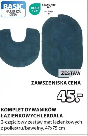 JYSK Dywanik łazienkowy TEX oferta