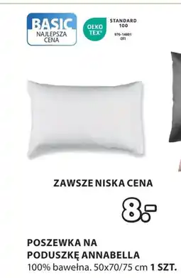 JYSK Poszewka na poduszkę TEX oferta