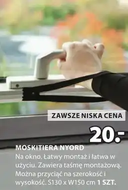 JYSK Moskitiera na okno oferta