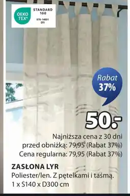 JYSK Zasłona oferta