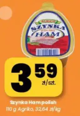EMMA market Szynka Hampolish Agriko oferta