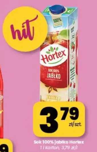 EMMA market Sok 100% jabłko Hortex oferta