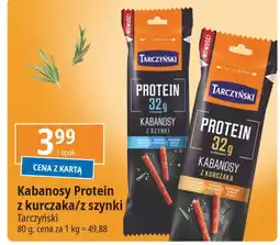 E.Leclerc Kabanosy z kurczaka Tarczyński protein oferta