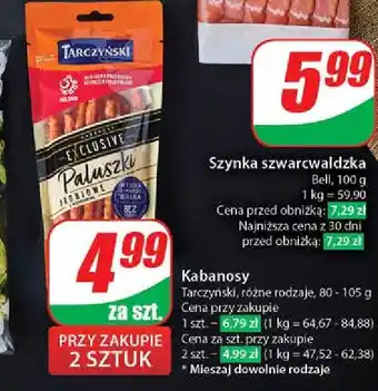 Dino Kabanosy drobiowe Tarczyński exclusive oferta