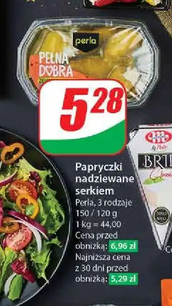 Dino Papryczki nadziewane serkiem zielone Perla antipasti oferta