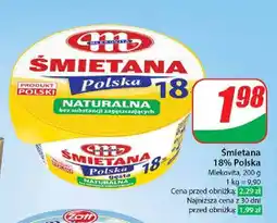 Dino Śmietana polska 18 % Mlekovita oferta