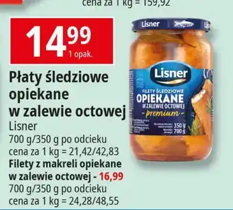 E.Leclerc Filety śledziowe opiekane Lisner oferta