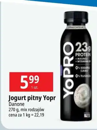 E.Leclerc Jogurt truskawka-malina Danone yopro oferta