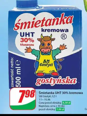 Dino Śmietanka kremowa 30 % Gostyń oferta