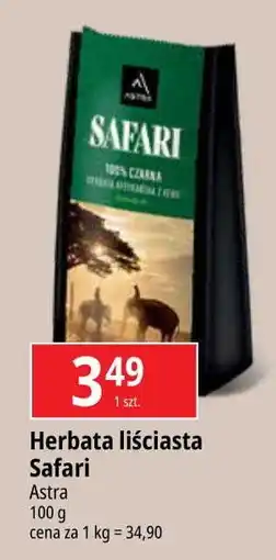 E.Leclerc Herbata liściasta ASTRA SAFARI Astra tea oferta