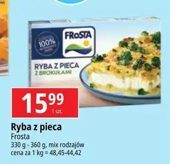 E.Leclerc Ryba z pieca z sosem brokułowym Frosta oferta