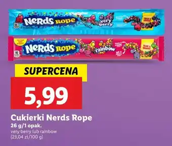 Lidl Cukierki Nerds oferta