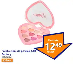 Action Paleta cieni do powiek FAB Factory oferta