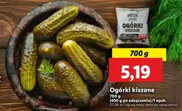 Lidl Ogórki kiszone Ryneczek Lidla oferta