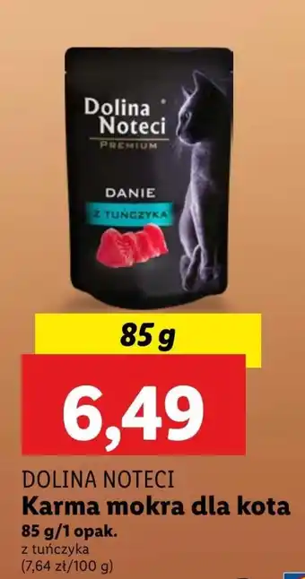 Lidl Mokra karma dla kota Dolina Noteci oferta