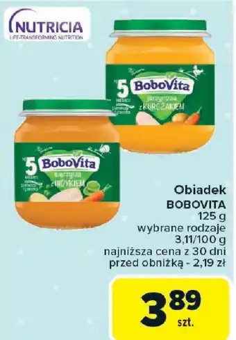 Carrefour Obiadek BOBOVITA oferta