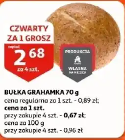 Auchan Bułka grahamka oferta