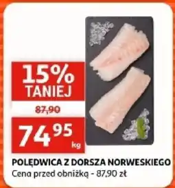 Auchan Polędwica z dorsza norweskiego oferta