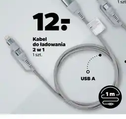 Netto Kabel do ładowania 2w1 oferta