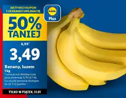 Lidl Banany, luzem oferta