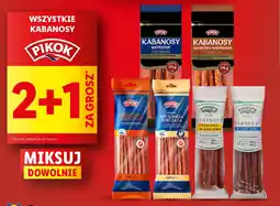 Lidl Wszystkie kabanosy oferta