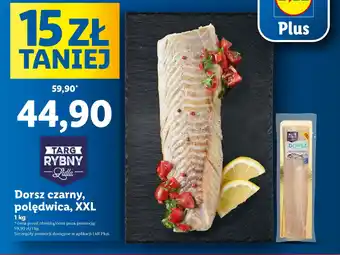 Lidl Dorsz czarny, polędwica, XXL oferta