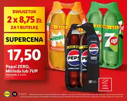 Lidl Pepsi ZERO, Mirinda lub 7UP oferta