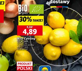 Lidl BIO Cytryny oferta