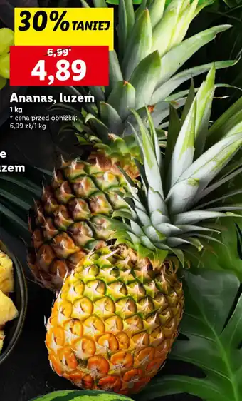 Lidl Ananas, luzem oferta