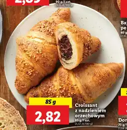 Lidl Croissant z nadzieniem orzechowym oferta