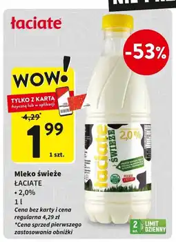 Intermarche Mleko 2% Łaciate oferta