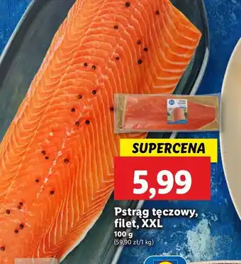 Lidl Pstrąg tęczowy filet xxl oferta