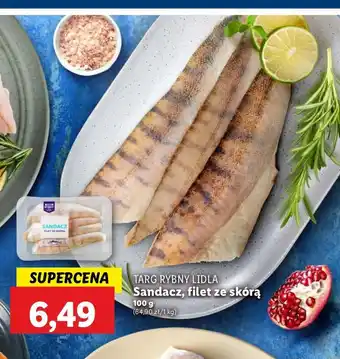 Lidl Sandacz filet Rybny targ lidla oferta