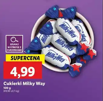 Lidl Cukierki Milky way oferta