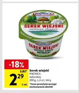 Intermarche Serek naturalny Piątnica serek wiejski oferta