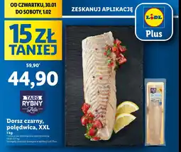 Lidl Dorsz czarny polędwica Rybny targ lidla oferta