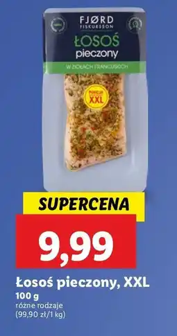 Lidl Łosoś pieczony w ziołach francuskich Fjord fiskursson oferta