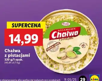 Lidl Chałwa z pistacjami Unitop oferta