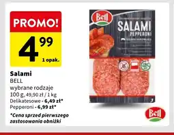 Intermarche Salami pepperoni Bell polska oferta