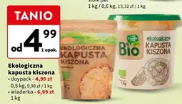 Intermarche Kapusta kiszona PRODUKTY KISZONE oferta