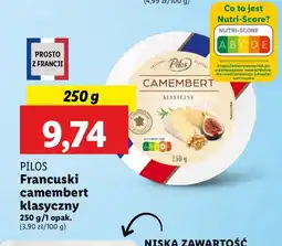 Lidl Camembert klasyczny Pilos oferta