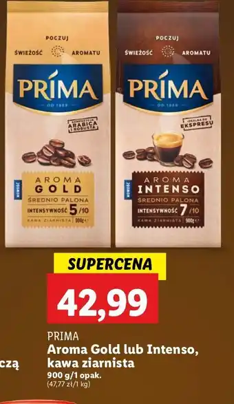 Lidl Kawa Cafe prima aroma intenso oferta