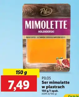 Lidl Ser mimolette Pilos oferta